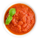 Rich marinara dipping sauce in a bowl, perfect for pairing with appetizers.