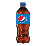 Classic Pepsi soda can, a refreshing drink choice at Wings Avenue.